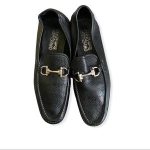 Men's Salvatore Ferragamo Mason Black Shoes 11 1/2 D